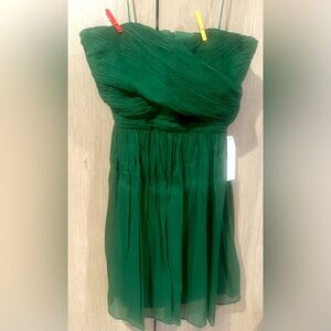 Jcrew strapless dress. Size 14. NWT.